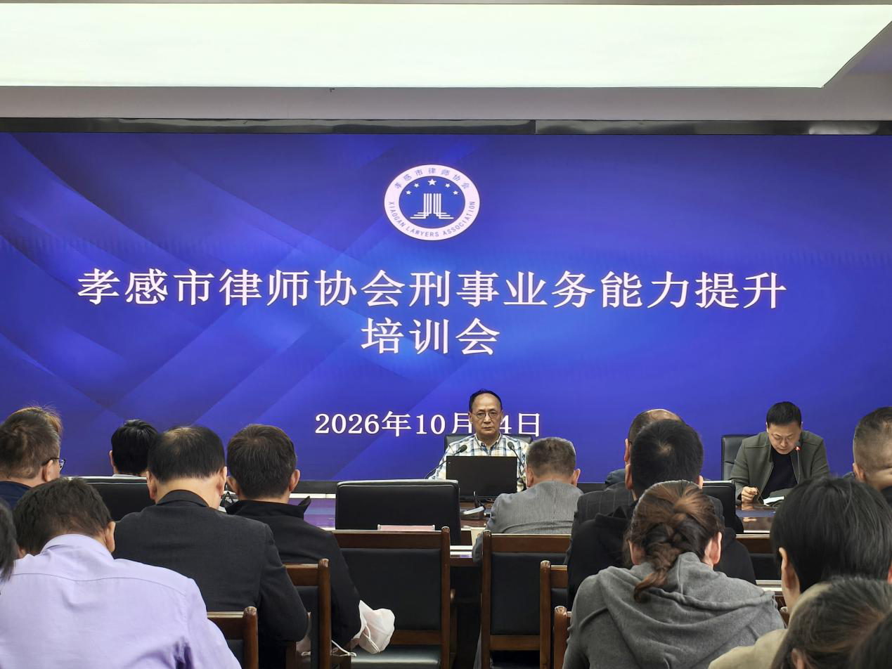 发力刑辩实务 赋能法治建设——法商学院特聘教授陈岚应邀为孝感市刑事业务能力提升培训会作专题授课