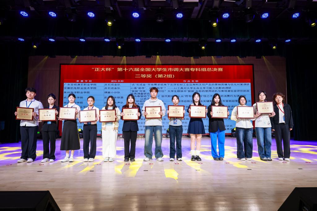 我校学子在第十六届“正大杯”全国市场调查与分析大赛中斩获多项重磅荣誉